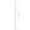 vidaXL Telescopic Tent Pole with Length of 170-255 cm Galvanised Steel