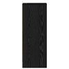 vidaXL Shoe Cabinet Black Oak 32 x 35 x 90 cm Engineered Wood