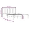vidaXL Bed Frame without Mattress Solid Wood Pine 140x200 cm