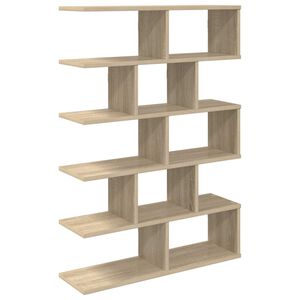 vidaXL Wall Shelf Sonoma Oak 70 x 20 x 100 cm Engineered Wood