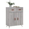 vidaXL Sideboard Grey Sonoma 69.5x34x90 cm Engineered Wood