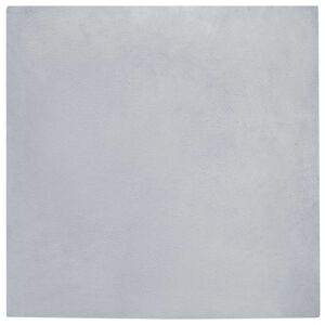 vidaXL Faux Rabbit Fur Rug Olite Grey 160 x 160 cm Polyester