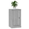 vidaXL Sideboard Grey Sonoma 37.5x35.5x67.5 cm Engineered Wood