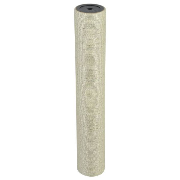 vidaXL Cat Scratching Post 8x50 cm 10 mm Beige
