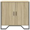 vidaXL Sideboard Sonoma Oak 78x35.5x74.5 cm Engineered Wood
