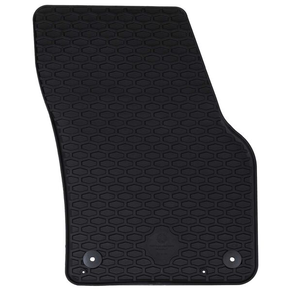 vidaXL Car Mat 4 pcs Black VW TIGUAN TDI Rubber