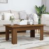 vidaXL Coffee Table Brown Oak 100x60x42 cm Engineered Wood