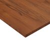 vidaXL Square Table Top Dark Brown 80x80x1.5cm Treated Solid Wood Oak