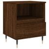 vidaXL Bedside Cabinets 2 pcs Brown Oak 40x35x50 cm Engineered Wood