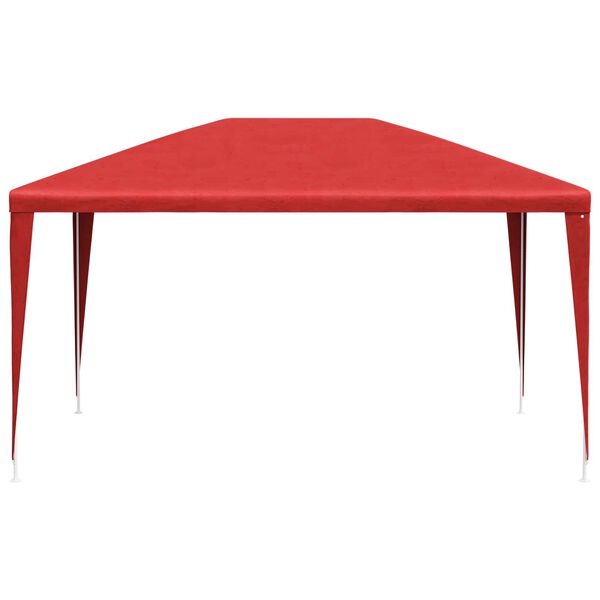 vidaXL Party Tent Red 400 x 300 x 255 cm PE and Steel