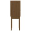 vidaXL Highboard Honey Brown 60x40x120 cm Solid Wood Pine