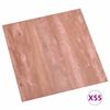 vidaXL Flooring Planks 55 pcs Red 5.11 m&sup2; PVC