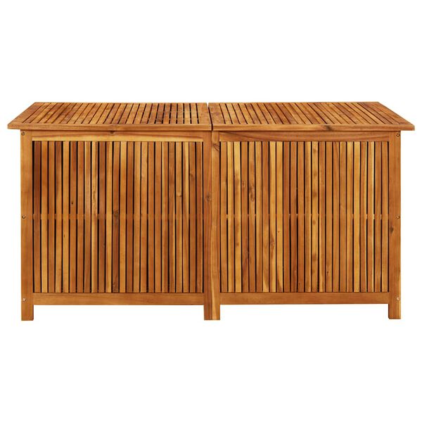 vidaXL Garden Storage Box 150x80x75 cm Solid Acacia Wood
