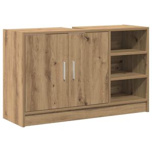 vidaXL Bathroom Cabinet Artisan Oak 90 x 29 x 55 cm Engineered wood
