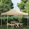 vidaXL Party Tent Roof 4x3 m Beige 270 g/m²