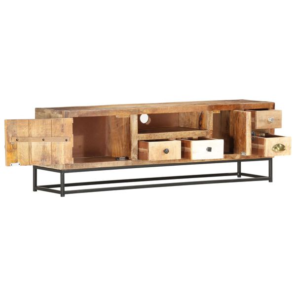 vidaXL TV Cabinet 120x30x40 cm Solid Reclaimed Wood