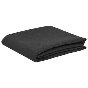 vidaXL Table Cloth Rectangular Dark Grey 110 x 180 cm