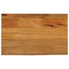 vidaXL Table Top Live Edge 50x40x2,5 cm Solid Wood Mango