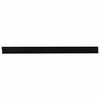 vidaXL Self-adhesive Door Brush Seals 12 pcs 100 cm Aluminium Alloy