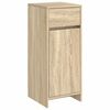 vidaXL Bathroom Cabinet Sonoma Oak 35 x 36.5 x 85 cm Engineered Wood