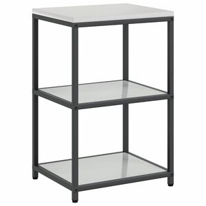 vidaXL Kitchen Storage with Shelf Silver 60 x 50 x 92 cm Steel