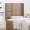 vidaXL Headboard Ear Brown 80 x 16 x 4 cm PVC