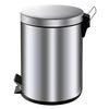 EKO Pedal Bin Classic 5 L Matte Silver
