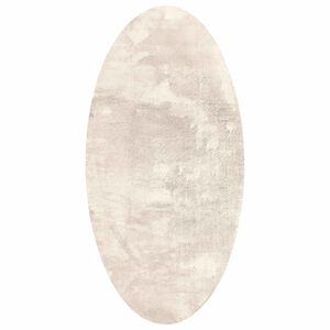 vidaXL Area Rugs Oval HUARTE Beige 100 x 200 cm 100% Polyester