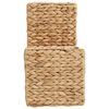 vidaXL Stair Basket Natural 38 x 20 x 40 cm Water hyacinth