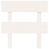 vidaXL Bed Headboard White 103.5x3x81 cm Solid Wood Pine
