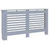 vidaXL Radiator Cover Anthracite 152x19x81.5 cm MDF