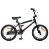 vidaXL BMX Bike 18 Inches for 7-10 Years Old Black
