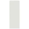 vidaXL Sideboard White 67x39x107 cm Steel