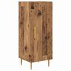 vidaXL Highboard 2 pcs Old Wood Engineered Wood