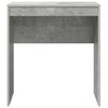 vidaXL Desk Concrete Grey 70 x 40 x 76 cm