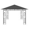 vidaXL Gazebo with Mosquito Net 4x3x2.73 m Anthracite 180 g/m²