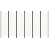vidaXL 6-Panel Room Divider White 300x180 cm