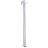 vidaXL Garden Water Column 40 cm Stainless Steel Round