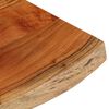vidaXL Table Top 50x40x3.8 cm Rectangular&nbsp;Solid Wood Acacia Live Edge