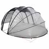 vidaXL Pool Tent Dome Transparent 538 x 440 x 204 cm PVC
