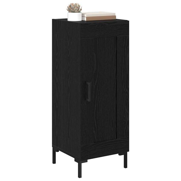 vidaXL Sideboard Olden Black Oak 34.5 x 34 x 90 cm