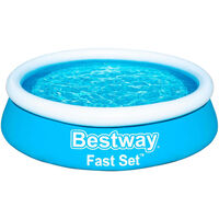 Bestway Fast Set Inflatable Pool Round 183x51 cm Blue