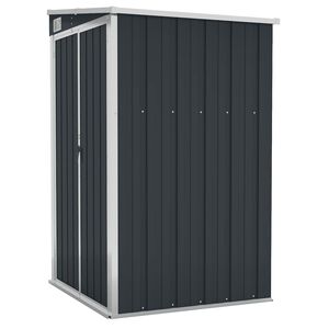 vidaXL Garden Shed | Anthracite | Galvanised steel, metal | Large | Garden Shed