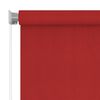 vidaXL Outdoor Roller Blind 60x230 cm Red HDPE