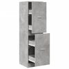 vidaXL Apothecary Cabinet&nbsp;Concrete Grey 40x41x144.5 cm Engineered Wood