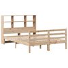 vidaXL Bookcase Bed without Mattress 120x200 cm Solid Wood Pine
