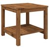 vidaXL Coffee Table Natural 48.5 x 49 x 45 cm Solid Acacia Wood