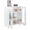 vidaXL Sideboard High Gloss White 69.5x34x90 cm Engineered Wood