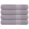 vidaXL Sauna Towels "FROGN" 4 pcs Grey 80x200 cm 360 gsm