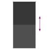 vidaXL Roller Blind Blackout 40 x 100 cm Black